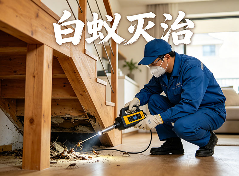 镇海区白蚁灭治服务｜专业消杀，筑牢建筑安全防线